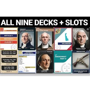 FULL GAME, ALL 9 DECKS + SLOTS, PDF CARDS