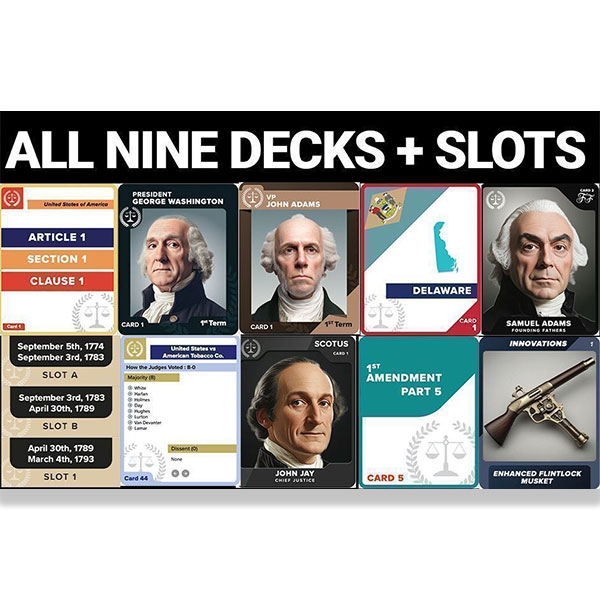 FULL GAME, ALL 9 DECKS + SLOTS, PDF CARDS